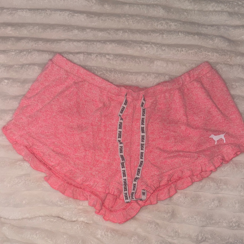 Pink Ruffle PJ Shorts